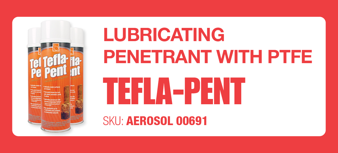 Tefla Pent - Lubricating Penetrant with PTFE - Lubrication Solutions - Wastewater Treatment